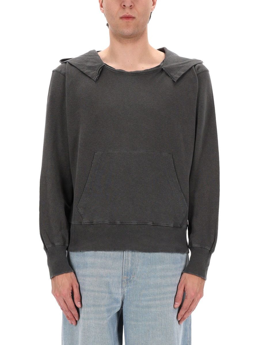 Our Legacy OUR LEGACY FELPA "RELIC" - CHARCOAL (IT 52) Size US XL / EU 56 / 4 - 4 Thumbnail