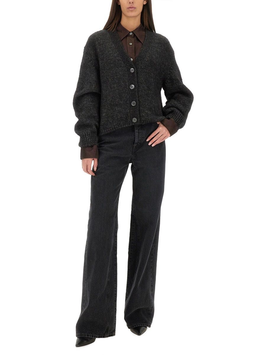 Our Legacy OUR LEGACY CARDIGAN "ACADEMY" - BLACK (EU 38) Size XS / US 0-2 / IT 36-38 - 2 Thumbnail