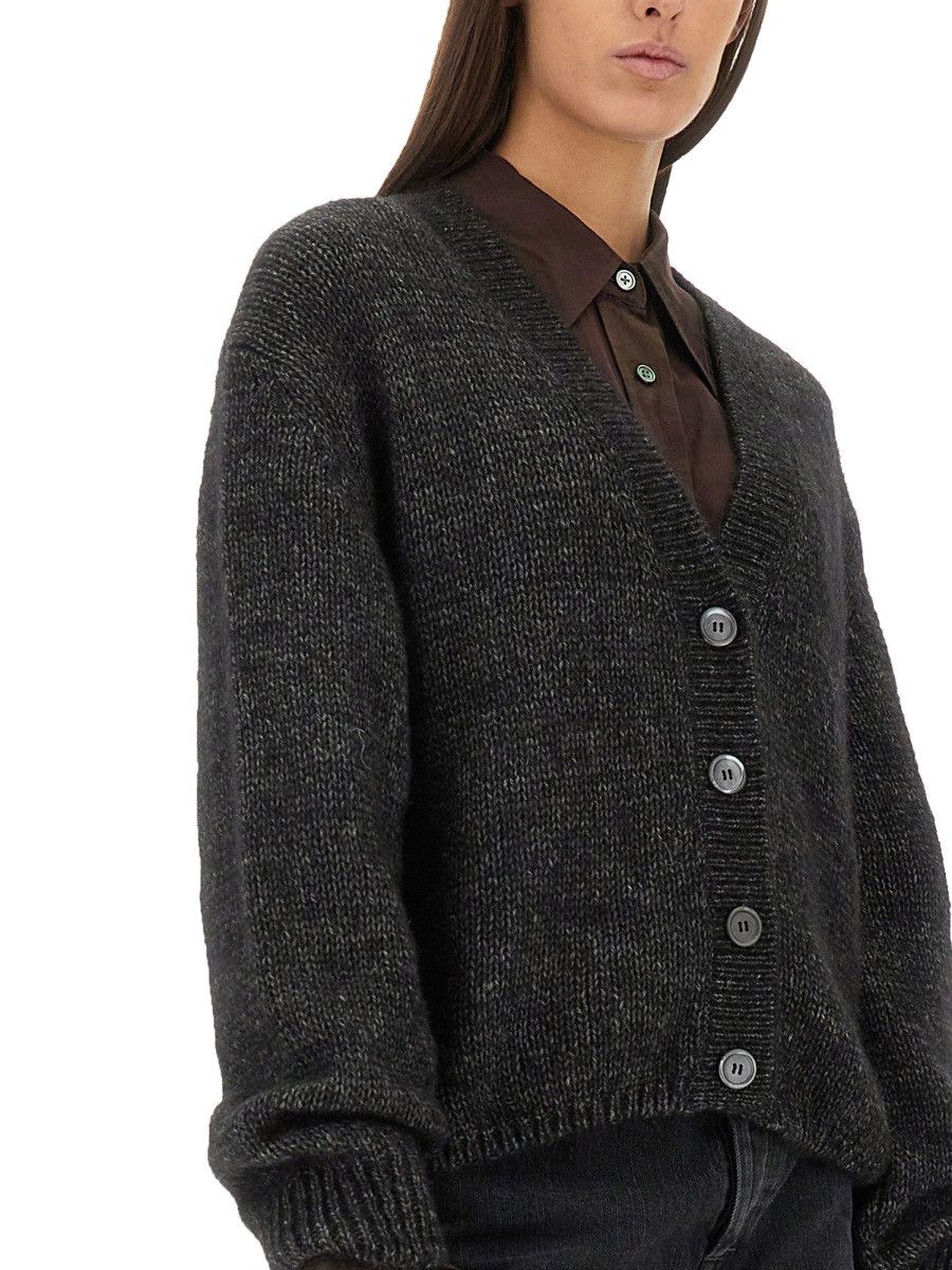 Our Legacy OUR LEGACY CARDIGAN "ACADEMY" - BLACK (EU 36) Size XS / US 0-2 / IT 36-38 - 4 Thumbnail