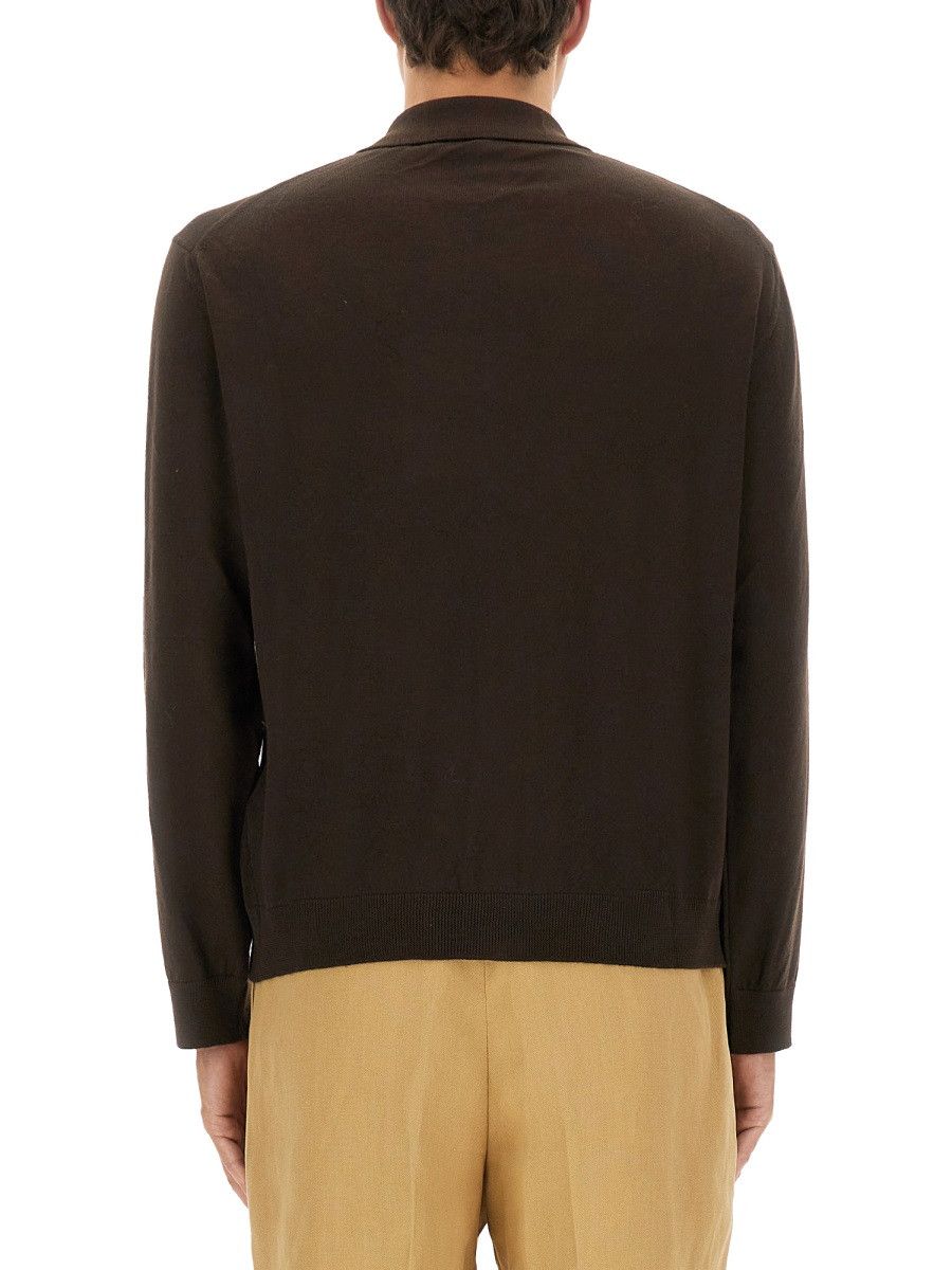 Our Legacy OUR LEGACY POLO SHIRT "PUB ARGYLE" - BROWN (IT 50) Size US L / EU 52-54 / 3 - 3 Thumbnail