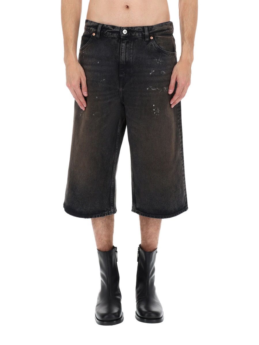 Our Legacy OUR LEGACY "CAPRI CUT" SHORTS - GREEN (IT 48) Size US 32 / EU 48 - 6 Thumbnail