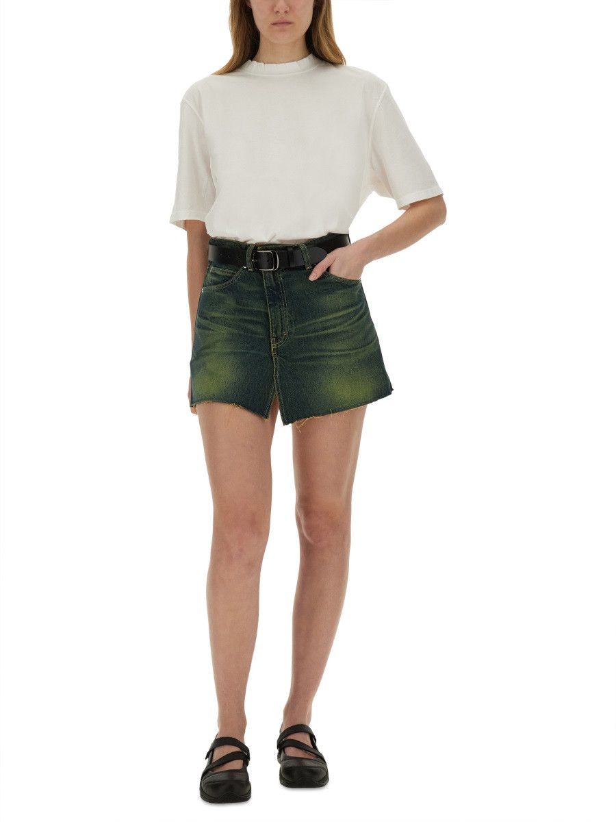 Our Legacy OUR LEGACY MALIBU "COVER" SKIRT - GREEN (EU 38) Size 38" / US 16 / IT 52 - 2 Thumbnail