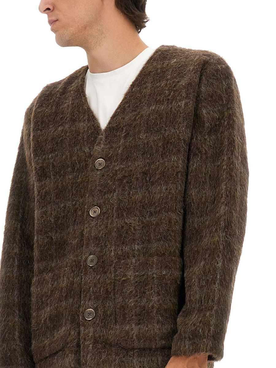 Our Legacy OUR LEGACY WOOL BLEND CARDIGAN - BROWN (IT 48) Size US M / EU 48-50 / 2 - 4 Thumbnail