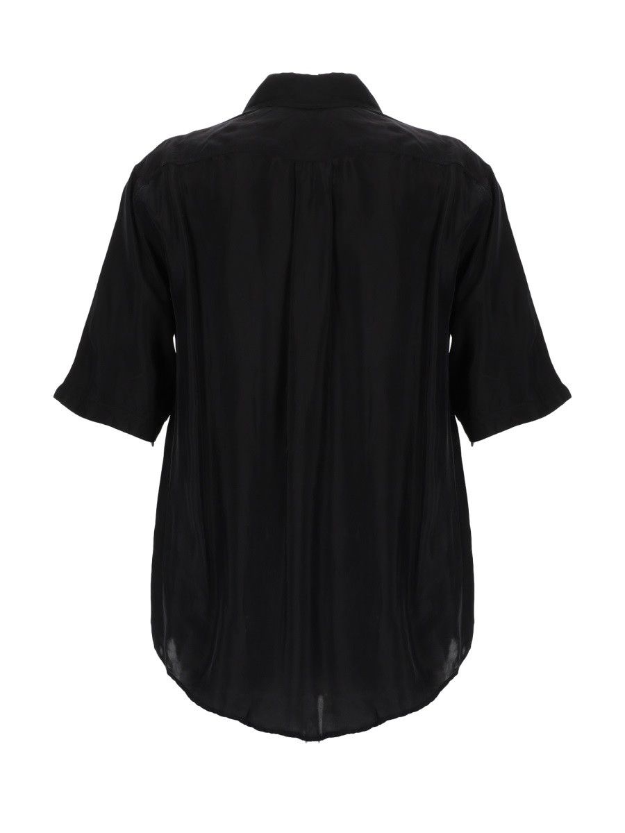 Our Legacy OUR LEGACY CAMICIA IN CUPRO - BLACK (IT 48) Size US M / EU 48-50 / 2 - 3 Thumbnail