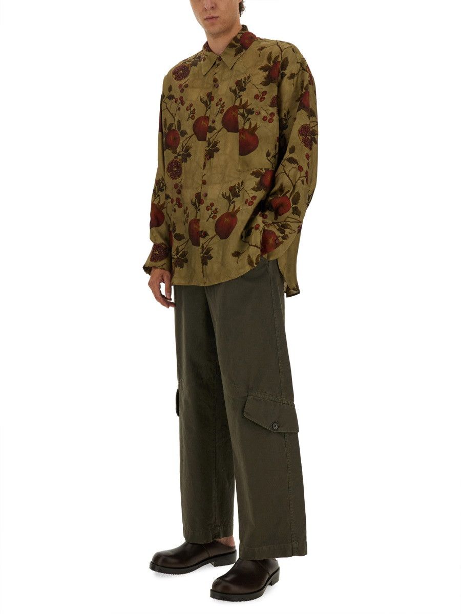 Uma Wang UMA WANG POMEGRANATE PRINT SHIRT - MULTICOLOUR Size US M / EU 48-50 / 2 - 2 Thumbnail