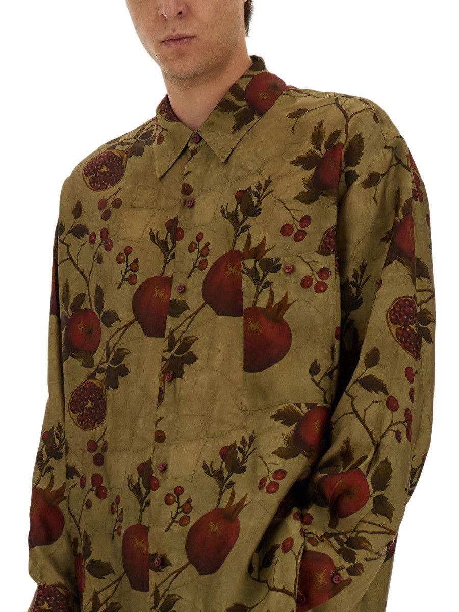 Uma Wang UMA WANG POMEGRANATE PRINT SHIRT - MULTICOLOUR Size US M / EU 48-50 / 2 - 4 Thumbnail