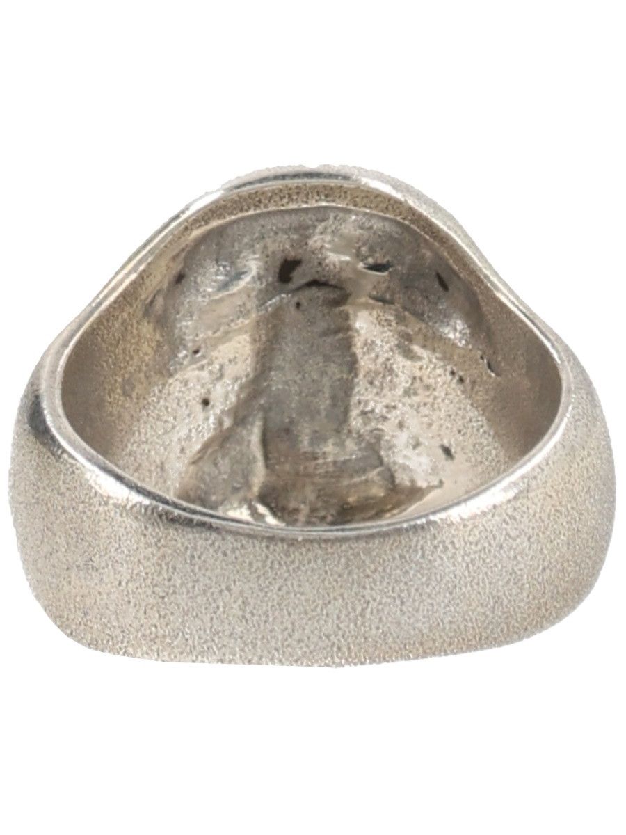 Our Legacy OUR LEGACY ANELLO "CRANIUM" - SILVER Size ONE SIZE - 2 Thumbnail