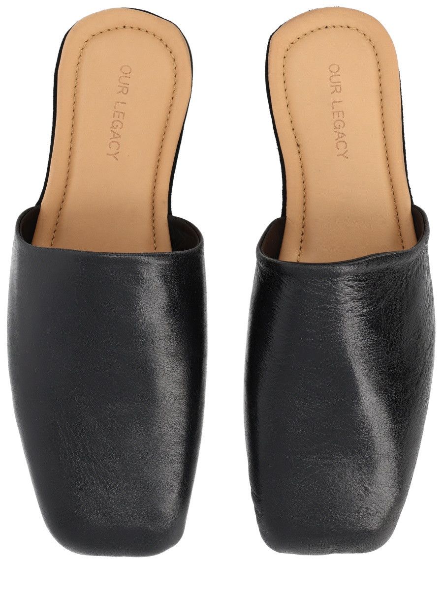Our Legacy OUR LEGACY SLIPPER "CIGAR" - BLACK (IT 42) Size US 9 / EU 42 - 5 Thumbnail