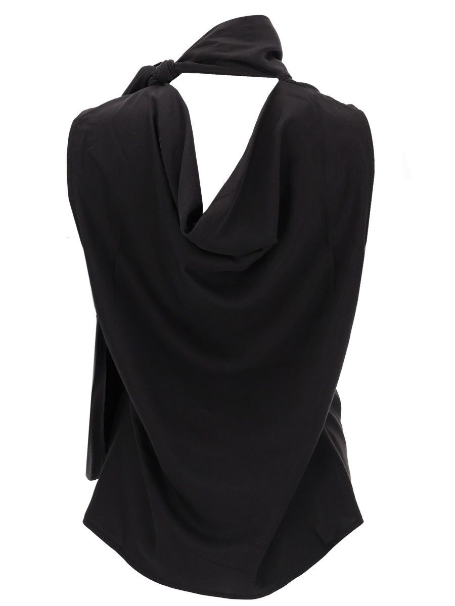 Our Legacy OUR LEGACY TOP "VIRTUOUS" - BLACK (EU 36) Size XS / US 0-2 / IT 36-38 - 3 Thumbnail