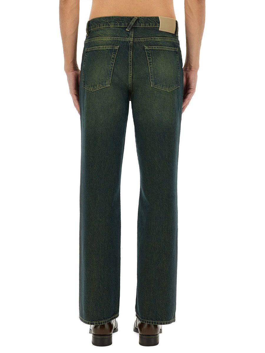 Our Legacy OUR LEGACY STRAIGHT LEG JEANS - GREEN (JEANS 33) Size US 33 - 3 Thumbnail
