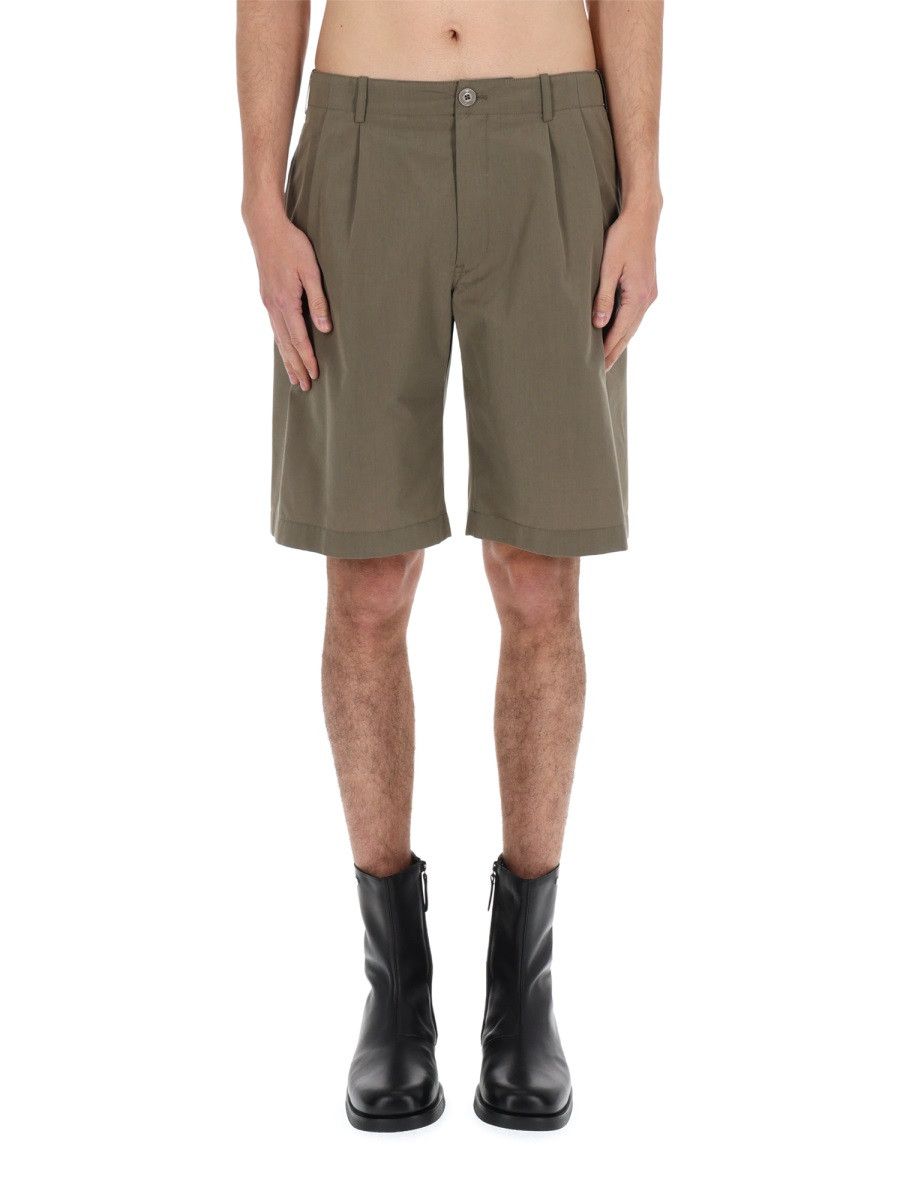 Our Legacy OUR LEGACY SHORTS "BRIDGE" - GREEN (IT 46) Size US 30 / EU 46 - 3 Thumbnail