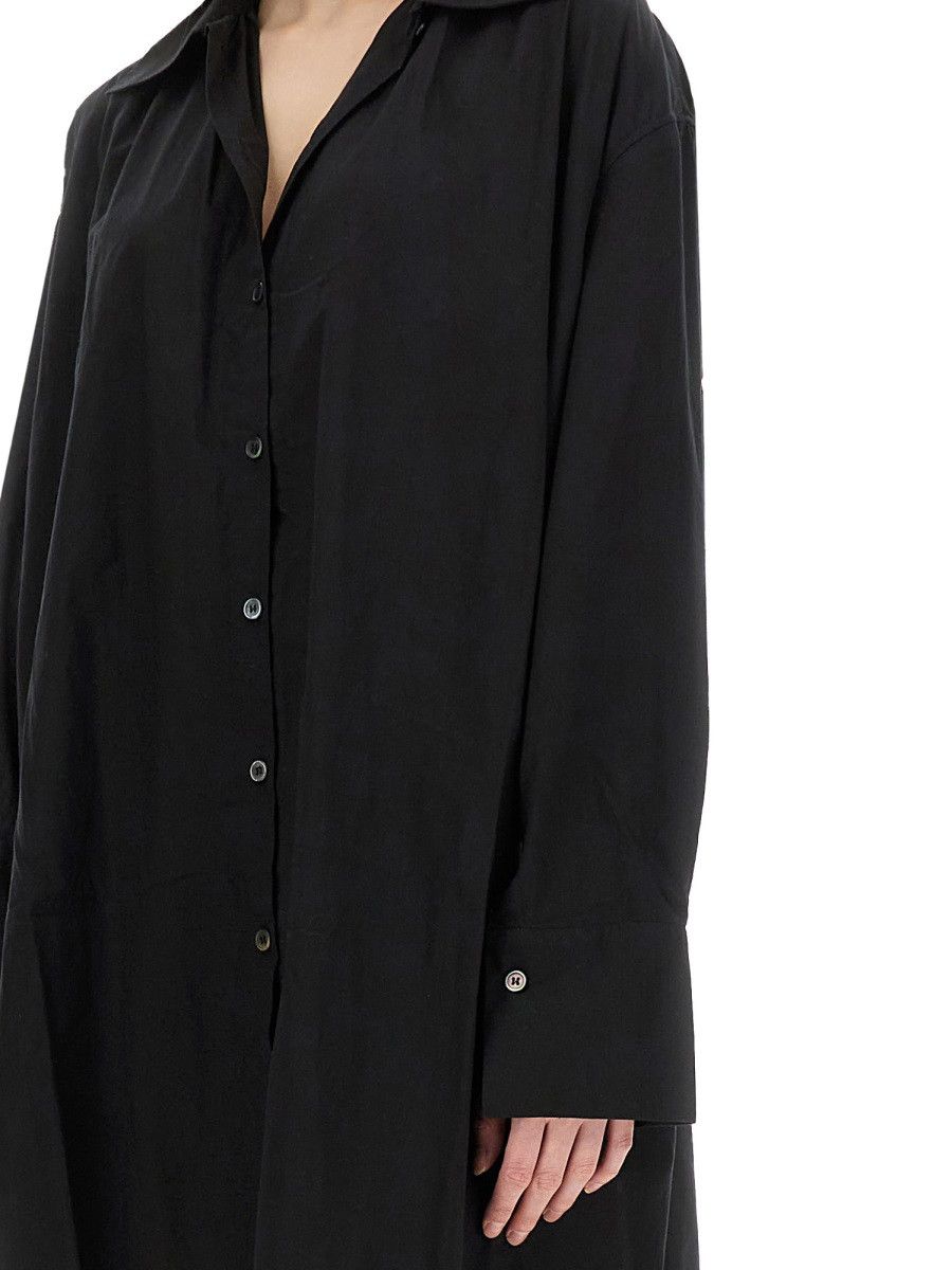 Our Legacy OUR LEGACY CHEMISIER DRESS "GALE" - BLACK (EU 36) Size XS / US 0-2 / IT 36-38 - 2 Thumbnail
