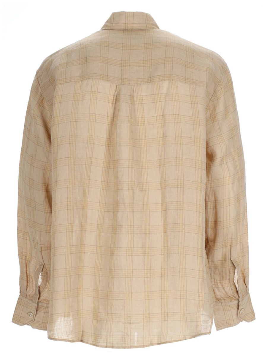 Our Legacy OUR LEGACY CAMICIA IN LINO - BEIGE (IT 50) Size US L / EU 52-54 / 3 - 3 Thumbnail