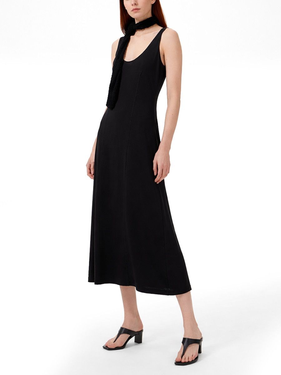 Our Legacy OUR LEGACY "BLADE" MIDI DRESS - BLACK (EU 36) Size XS / US 0-2 / IT 36-38 - 2 Thumbnail