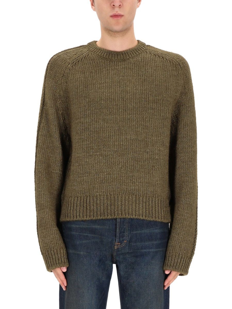 Our Legacy OUR LEGACY "TRUE ROUNDNECK" SWEATER - GREEN (IT 48) Size US M / EU 48-50 / 2 - 3 Thumbnail