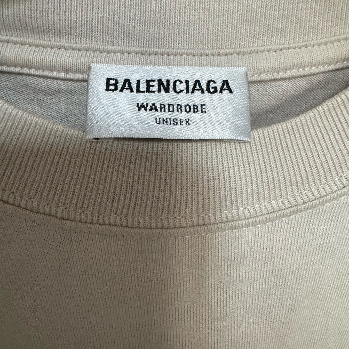 Balenciaga Balenciaga Embroidered Logo T-Shirt Size S Size US S / EU 44-46 / 1 - 3 Thumbnail