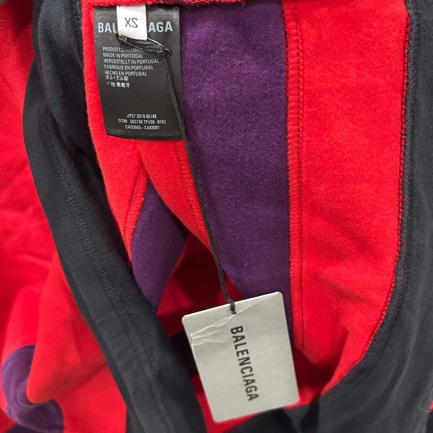 Balenciaga Balenciaga Logo Half Zip Pullover Size XS Size US XS / EU 42 / 0 - 4 Thumbnail