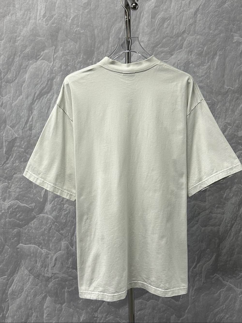 Balenciaga Balenciaga Logo Print T-Shirt Size L Size US L / EU 52-54 / 3 - 2 Thumbnail