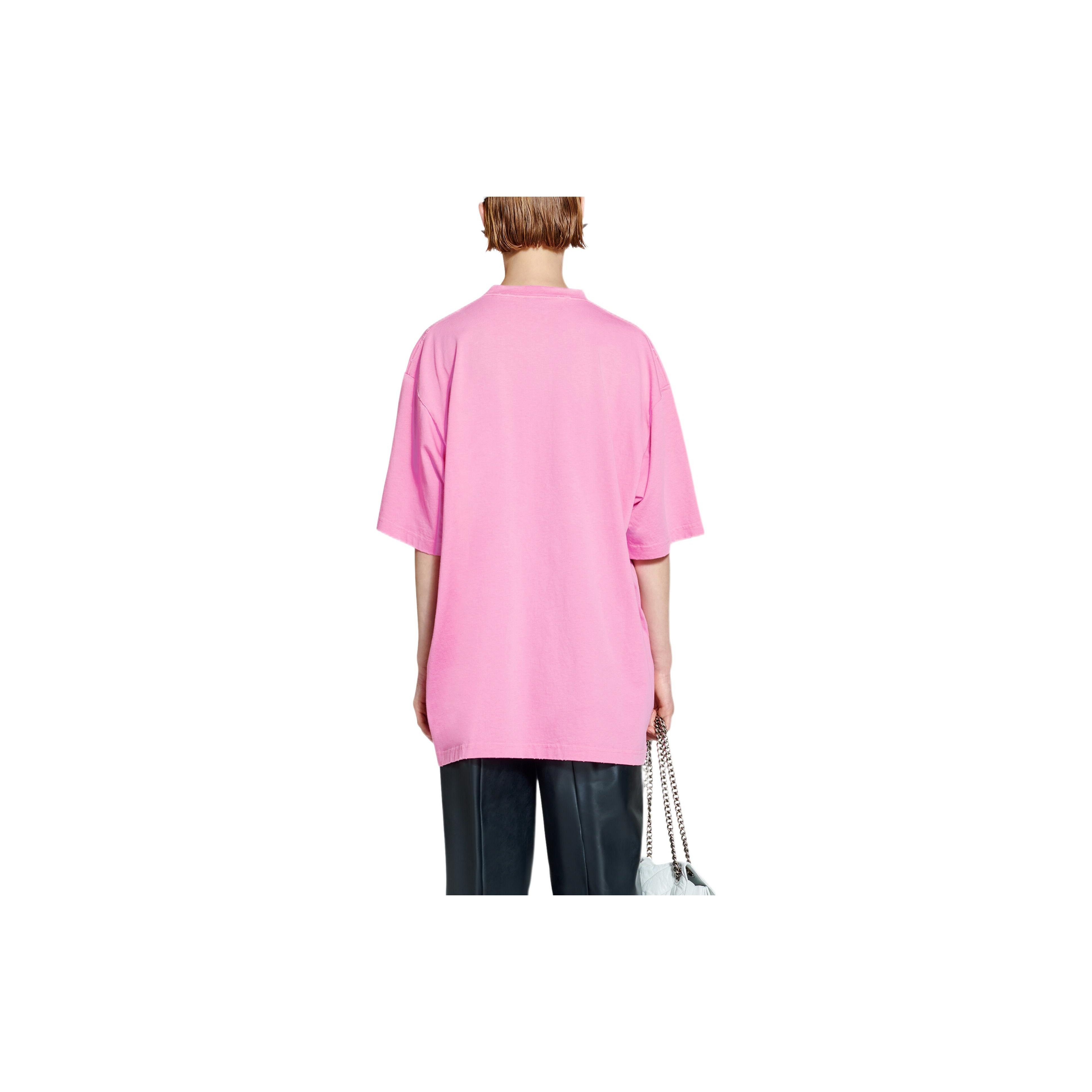 Balenciaga Balenciaga Logo Distressed T-Shirt Size XXS Size US XXS / EU 40 - 10 Thumbnail