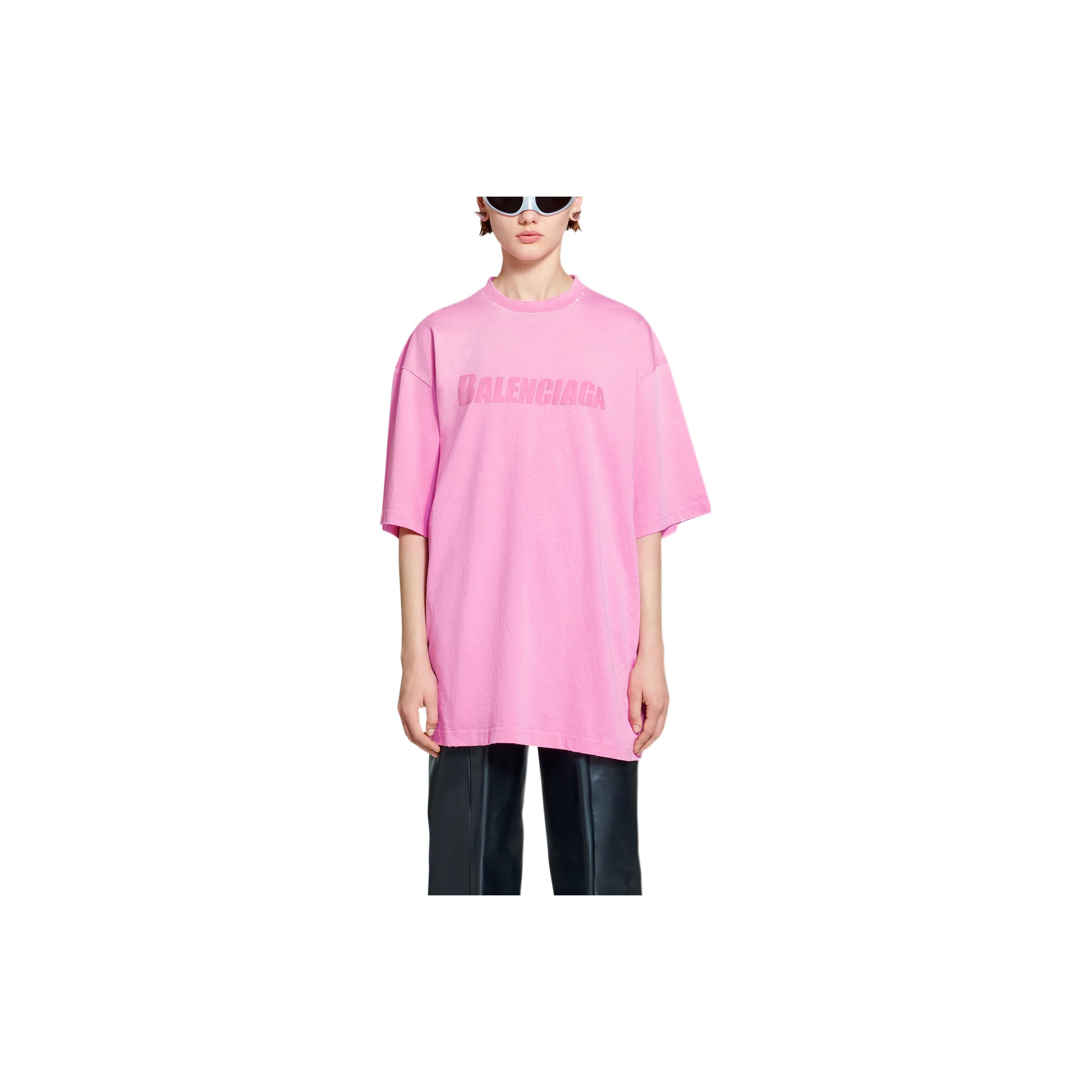 Balenciaga Balenciaga Logo Distressed T-Shirt Size XXS Size US XXS / EU 40 - 9 Thumbnail
