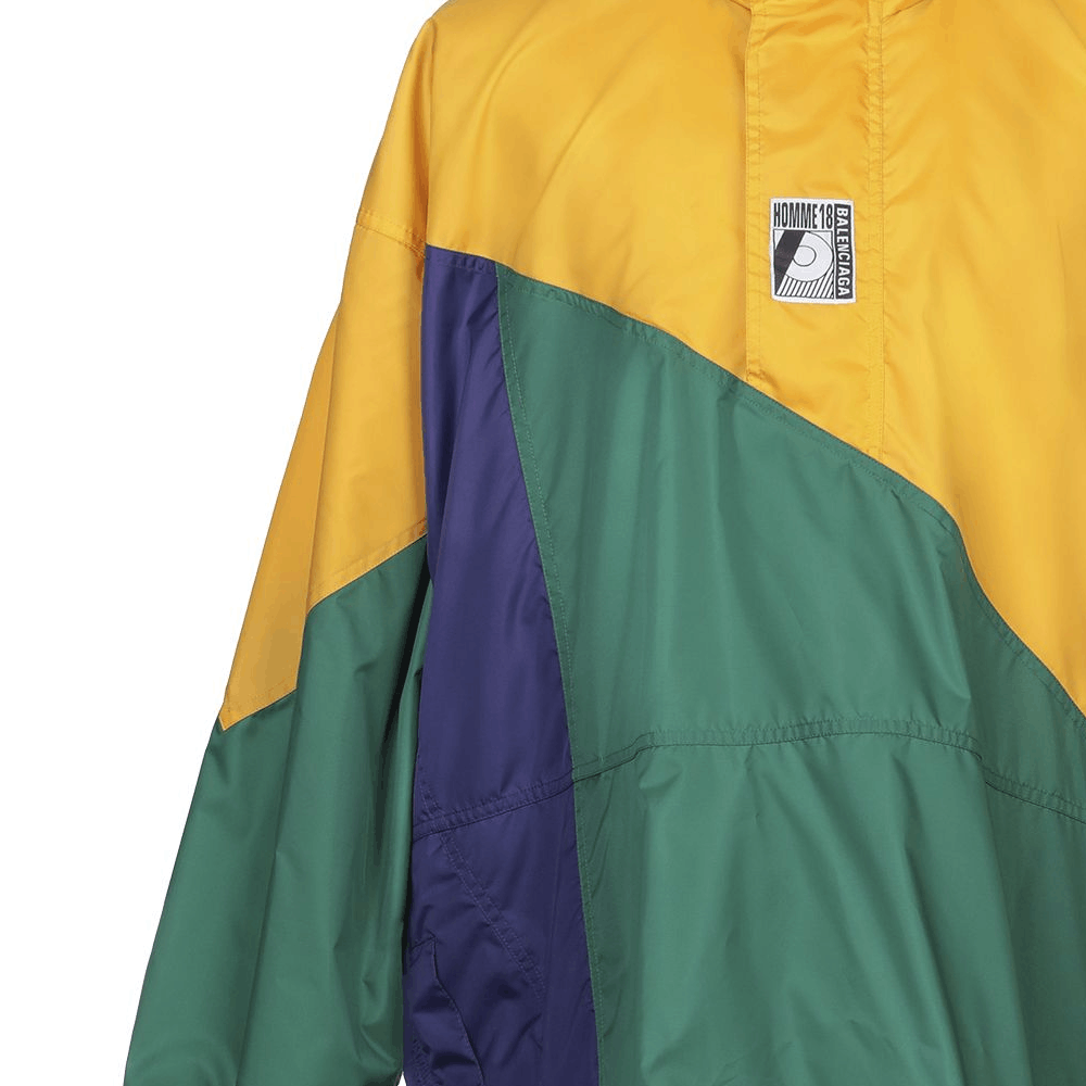 Balenciaga Balenciaga Colorblock Pullover Jacket Size S Size US S / EU 44-46 / 1 - 9 Thumbnail