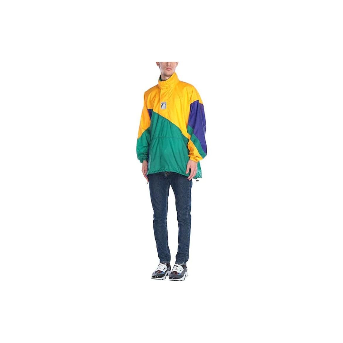 Balenciaga Balenciaga Colorblock Pullover Jacket Size S Size US S / EU 44-46 / 1 - 7 Thumbnail