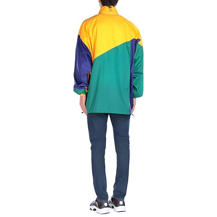 Balenciaga Balenciaga Colorblock Pullover Jacket Size S Size US S / EU 44-46 / 1 - 8 Thumbnail