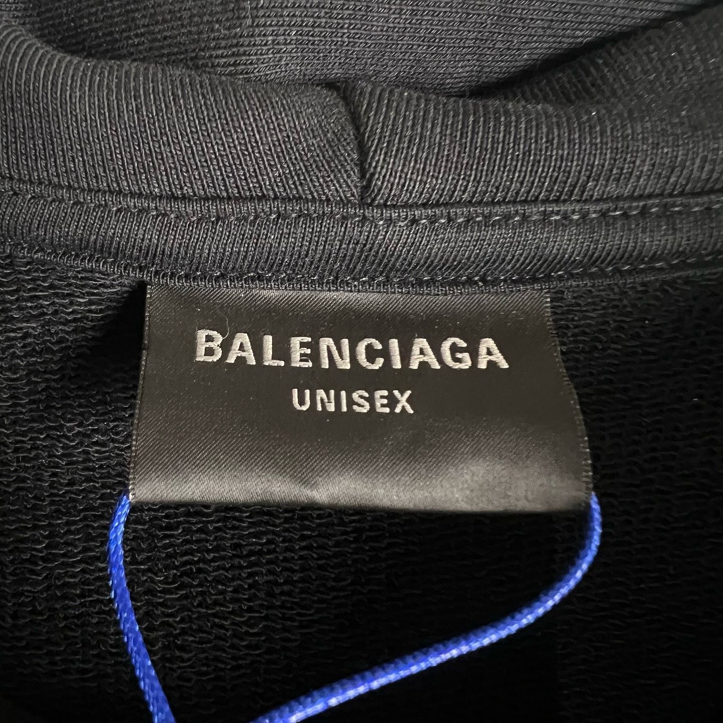 Balenciaga Balenciaga Logo Tape Hoodie Size M Size US M / EU 48-50 / 2 - 3 Thumbnail