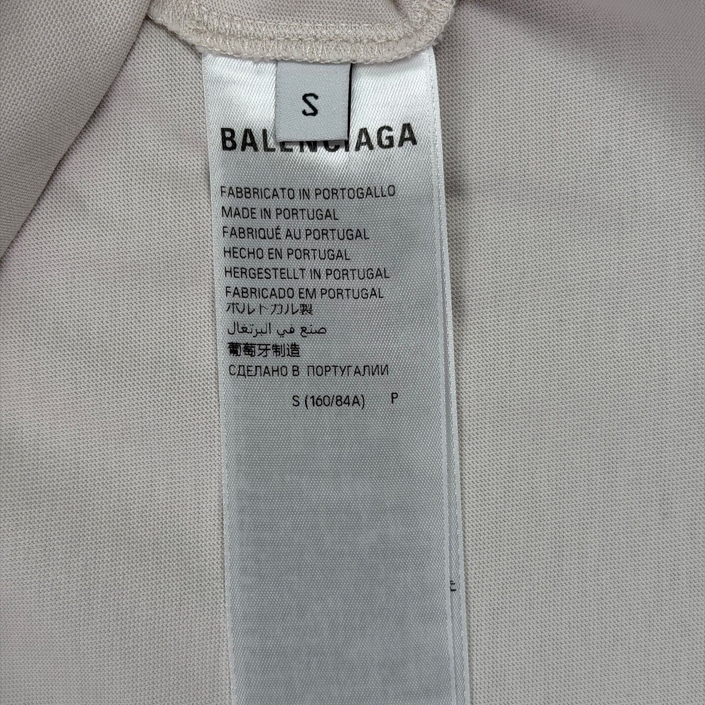 Balenciaga Balenciaga Logo Print T-Shirt Size S Size US S / EU 44-46 / 1 - 4 Thumbnail