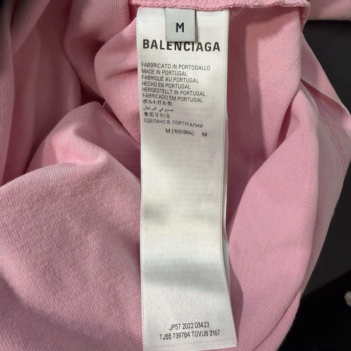 Balenciaga Balenciaga Rhinestone BB Logo T-Shirt Size M Size US M / EU 48-50 / 2 - 4 Thumbnail