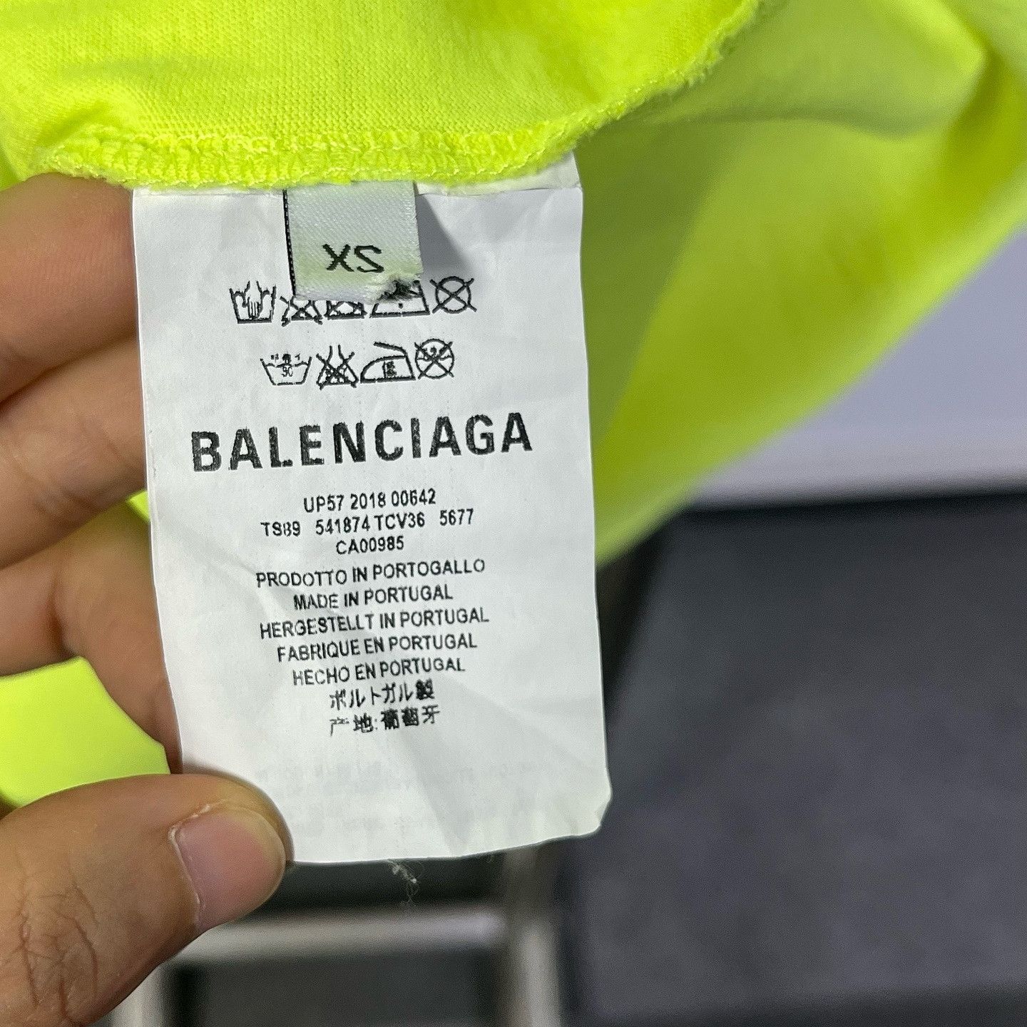 Balenciaga Balenciaga WFP Logo T-Shirt Size XS Size US XS / EU 42 / 0 - 4 Thumbnail