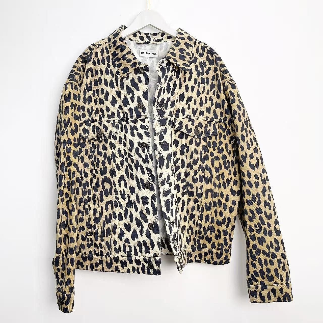 Balenciaga Balenciaga Leopard Print Jacket Size 34 Size XXS / US 00 / IT 34 - 7 Thumbnail