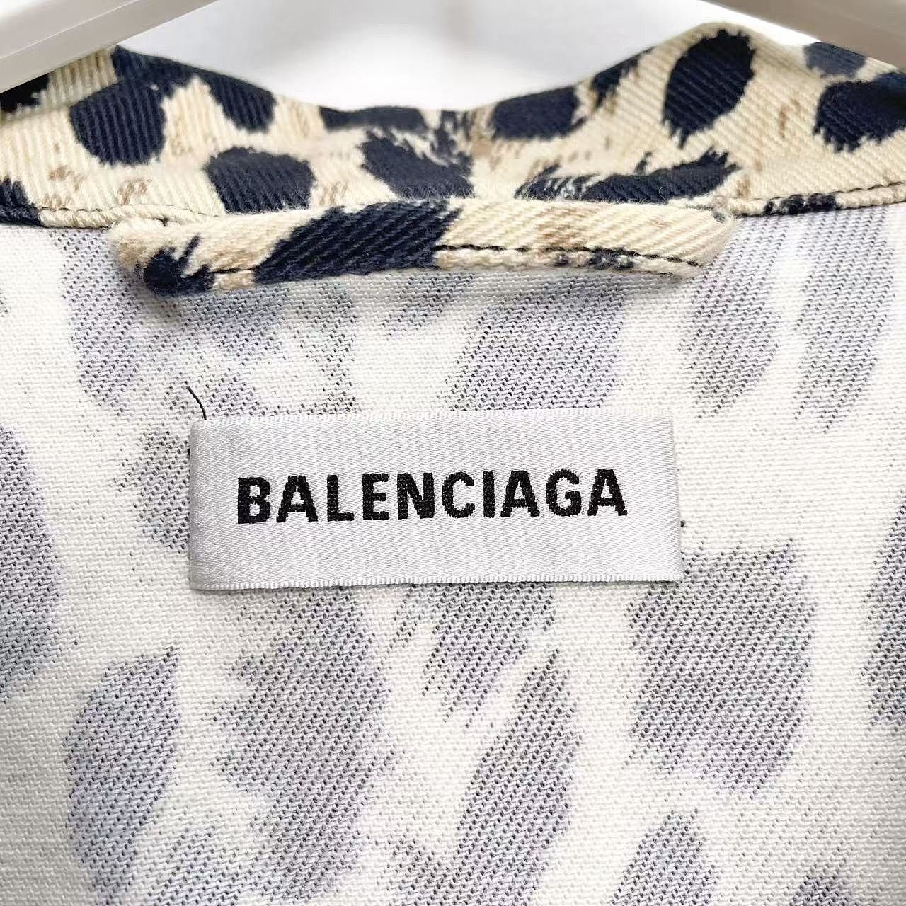 Balenciaga Balenciaga Leopard Print Jacket Size 34 Size XXS / US 00 / IT 34 - 3 Thumbnail