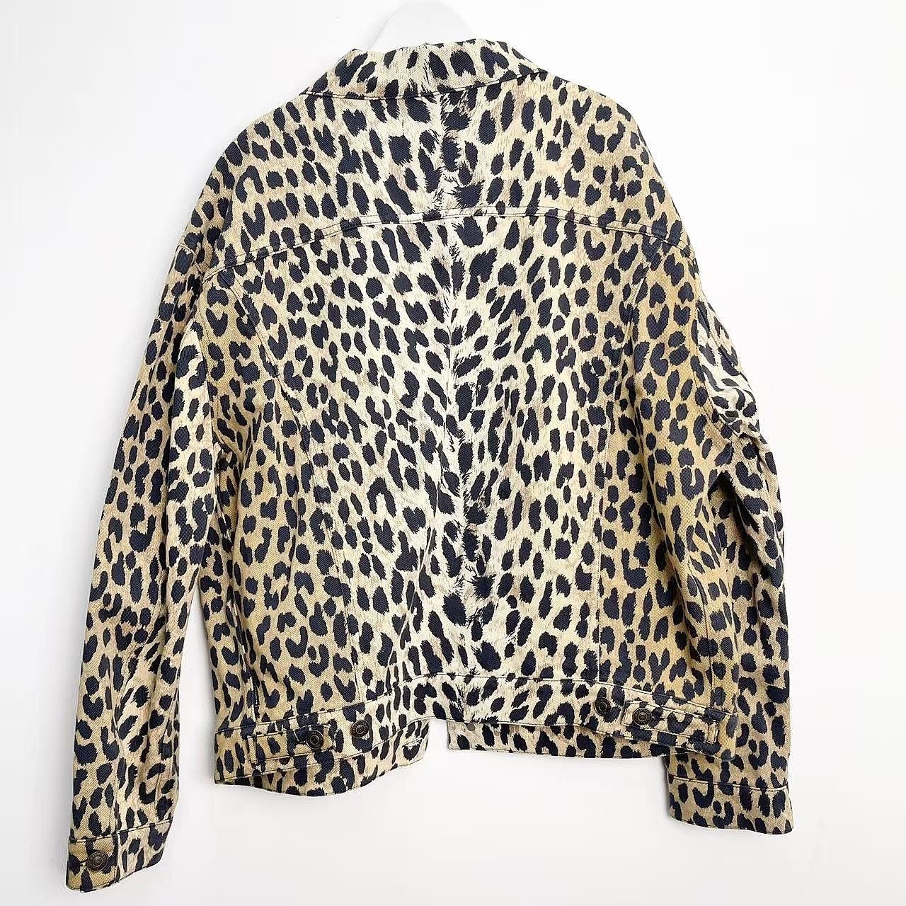 Balenciaga Balenciaga Leopard Print Jacket Size 34 Size XXS / US 00 / IT 34 - 2 Thumbnail