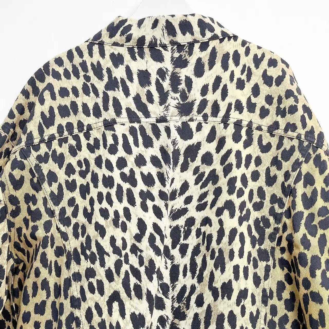 Balenciaga Balenciaga Leopard Print Jacket Size 34 Size XXS / US 00 / IT 34 - 9 Thumbnail