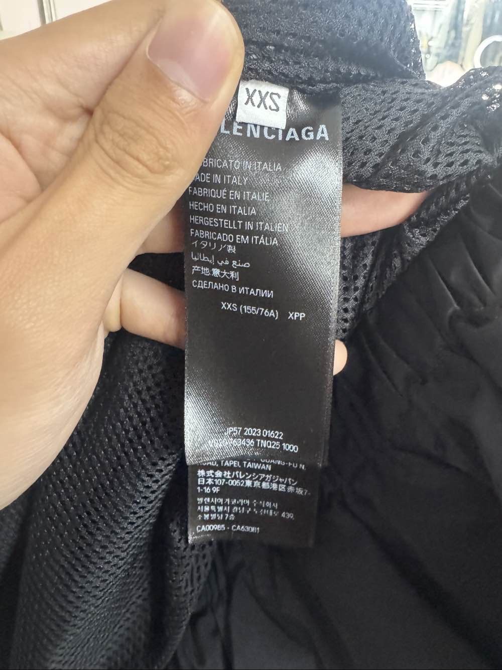 Balenciaga Balenciaga Logo Track Jacket Size XXS Size US XXS / EU 40 - 4 Thumbnail