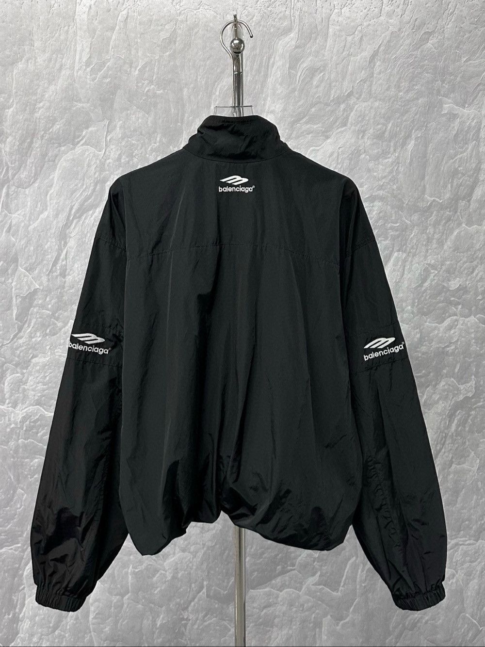 Balenciaga Balenciaga Logo Track Jacket Size XXS Size US XXS / EU 40 - 2 Thumbnail