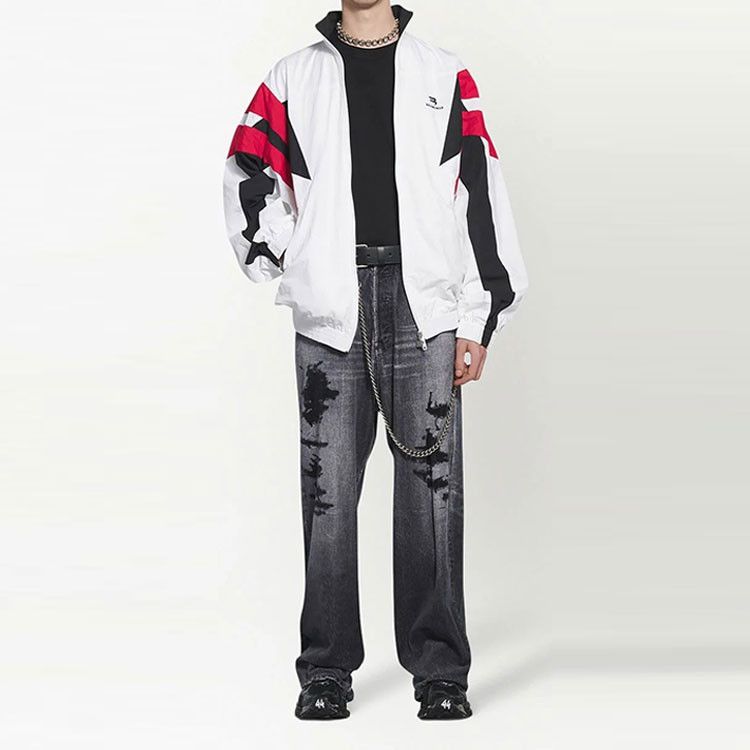 Balenciaga Balenciaga Colorblock Tracksuit Jacket Size XS Size US XS / EU 42 / 0 - 6 Thumbnail