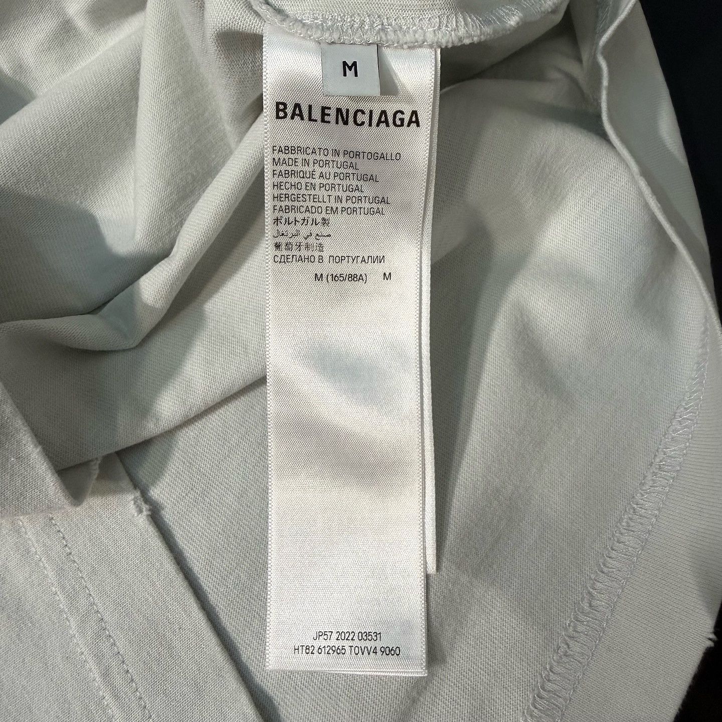 Balenciaga Balenciaga WFP Logo T-Shirt Size M Size US M / EU 48-50 / 2 - 4 Thumbnail