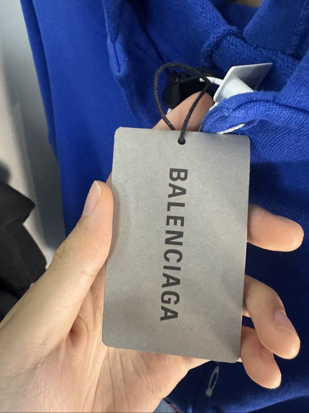 Balenciaga Balenciaga Football Logo Hoodie Size XS Size US XS / EU 42 / 0 - 5 Thumbnail