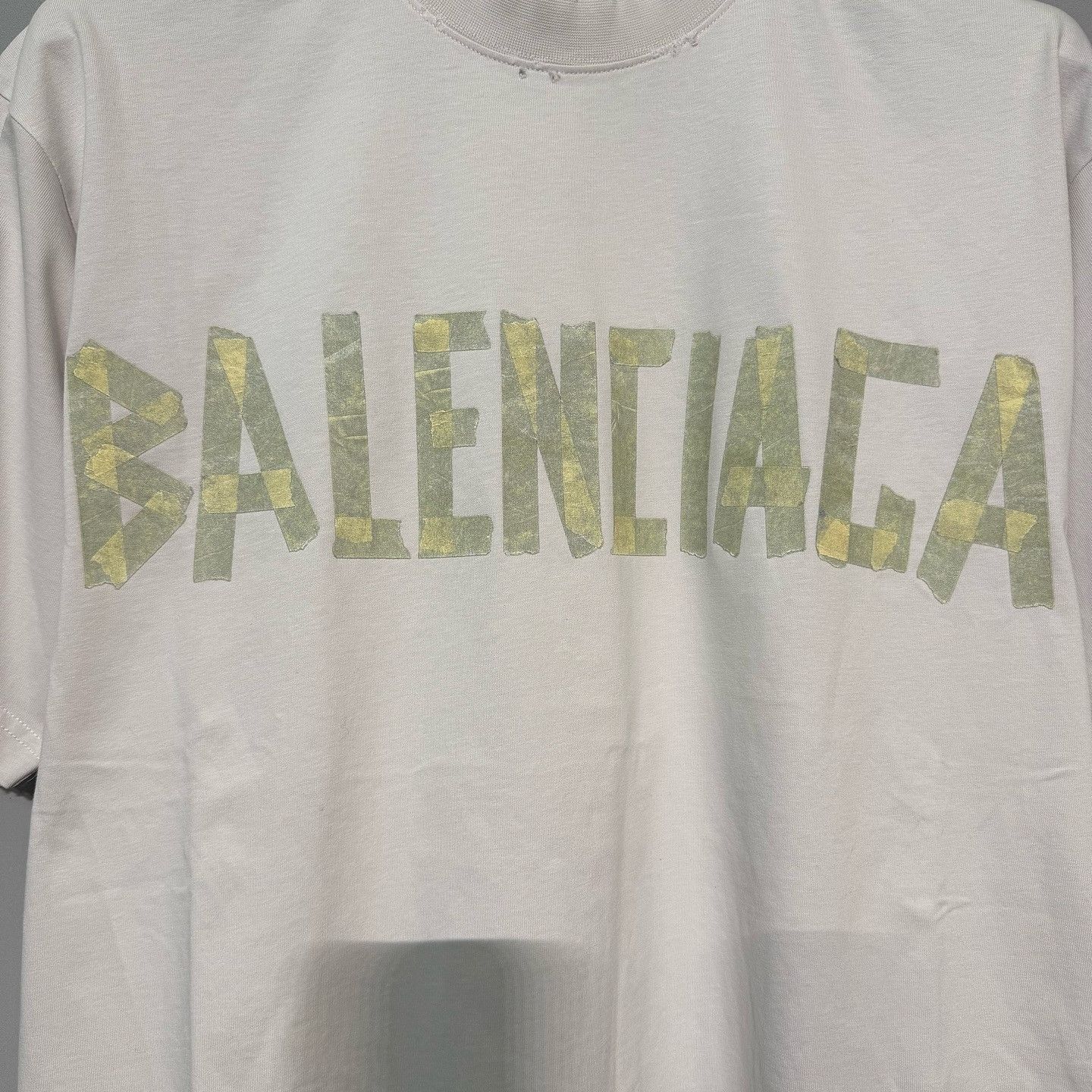 Balenciaga Balenciaga Tape Type Logo T-Shirt XS Size US XS / EU 42 / 0 - 5 Thumbnail
