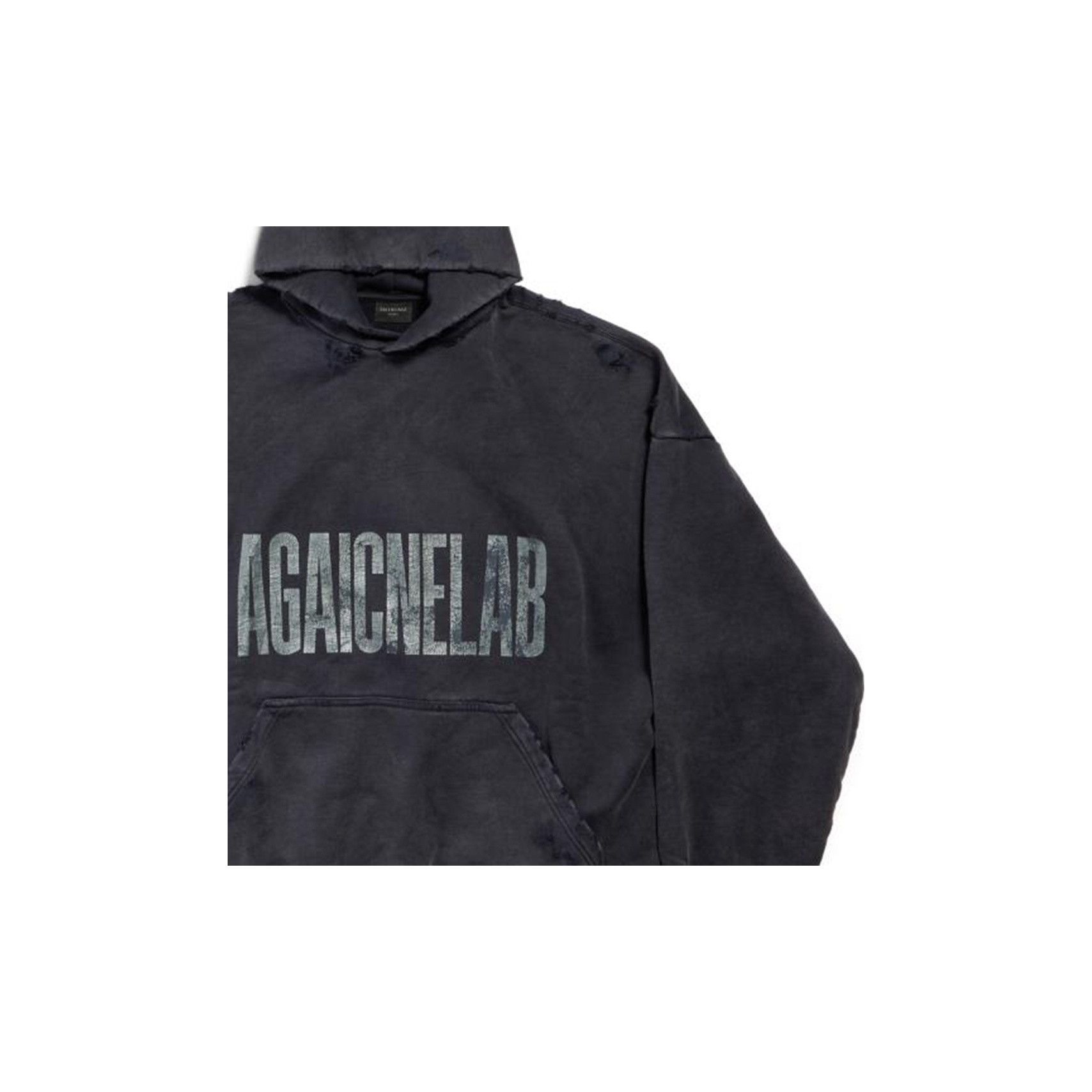 Balenciaga Balenciaga Logo Print Hoodie Size XS Size US XS / EU 42 / 0 - 9 Thumbnail