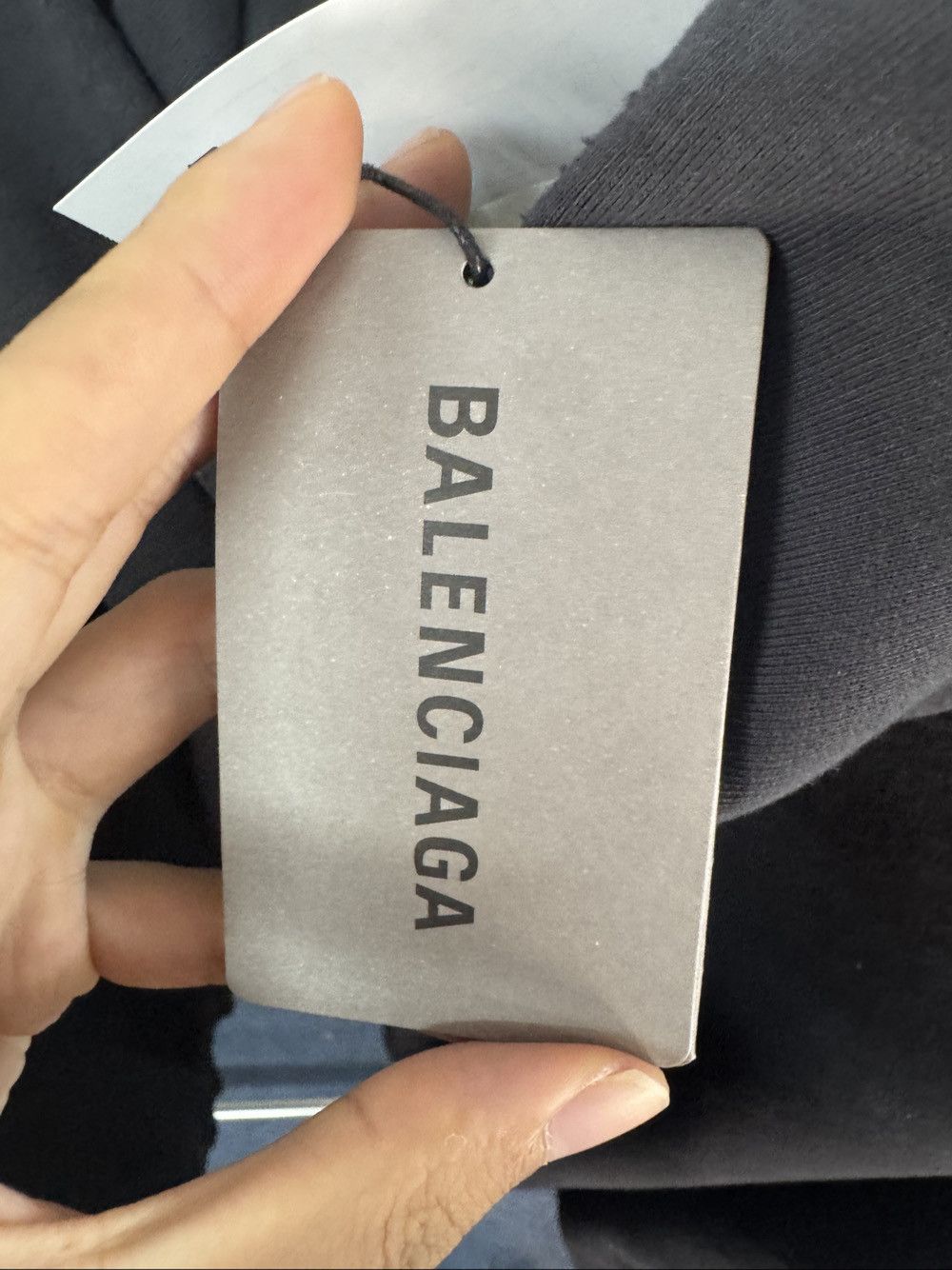 Balenciaga Balenciaga Logo Print Hoodie Size XS Size US XS / EU 42 / 0 - 5 Thumbnail
