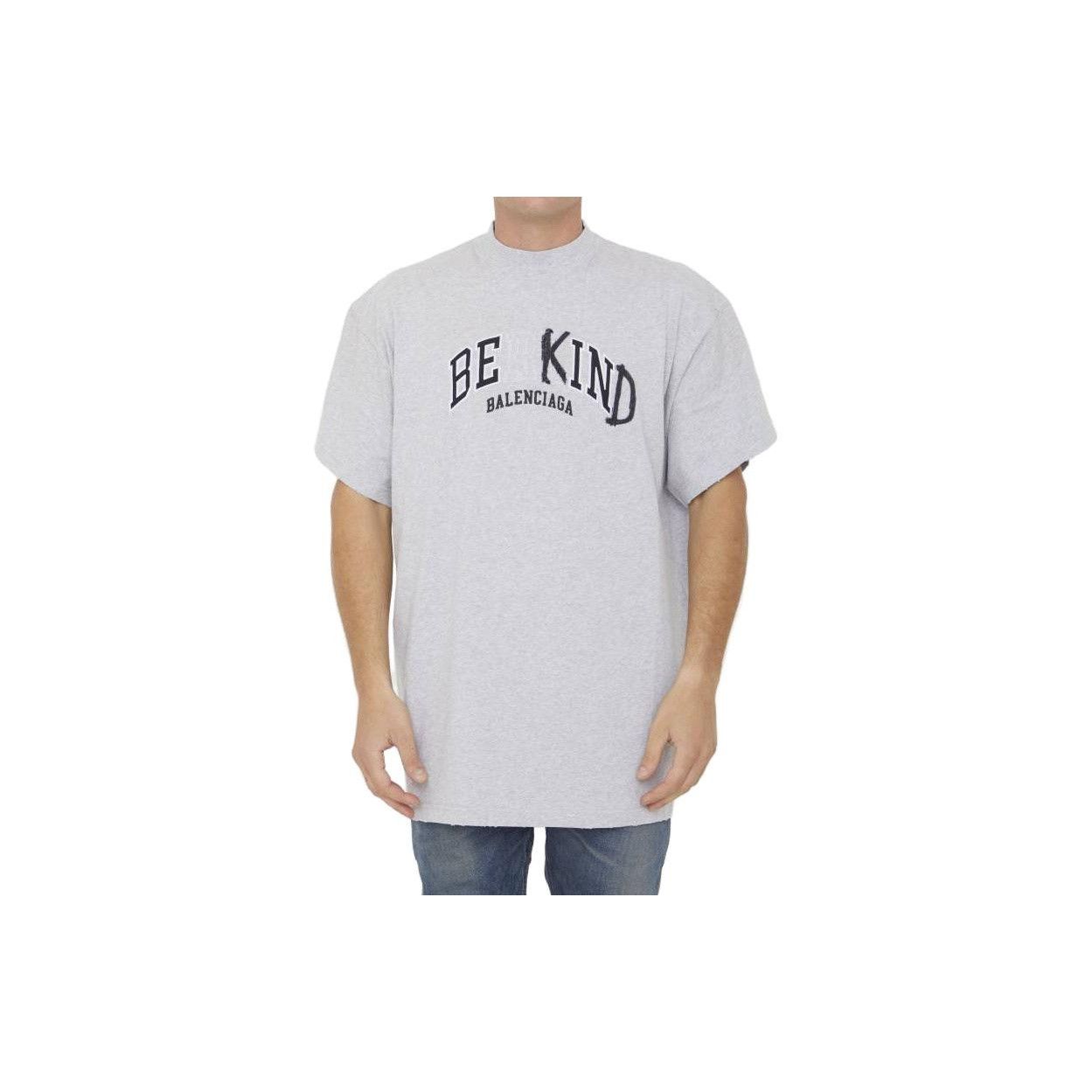 Balenciaga Balenciaga Be Kind Logo T-Shirt Size L Size US L / EU 52-54 / 3 - 8 Thumbnail
