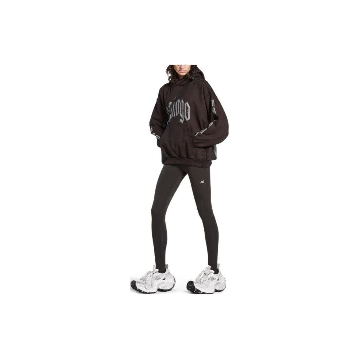 Balenciaga Balenciaga Logo Print Hoodie Size S Size US S / EU 44-46 / 1 - 9 Thumbnail