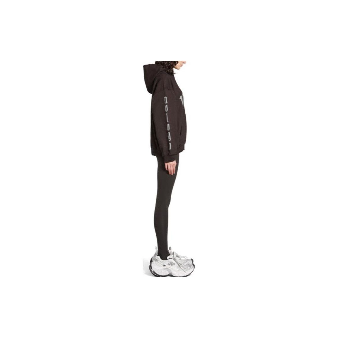 Balenciaga Balenciaga Logo Print Hoodie Size S Size US S / EU 44-46 / 1 - 11 Thumbnail