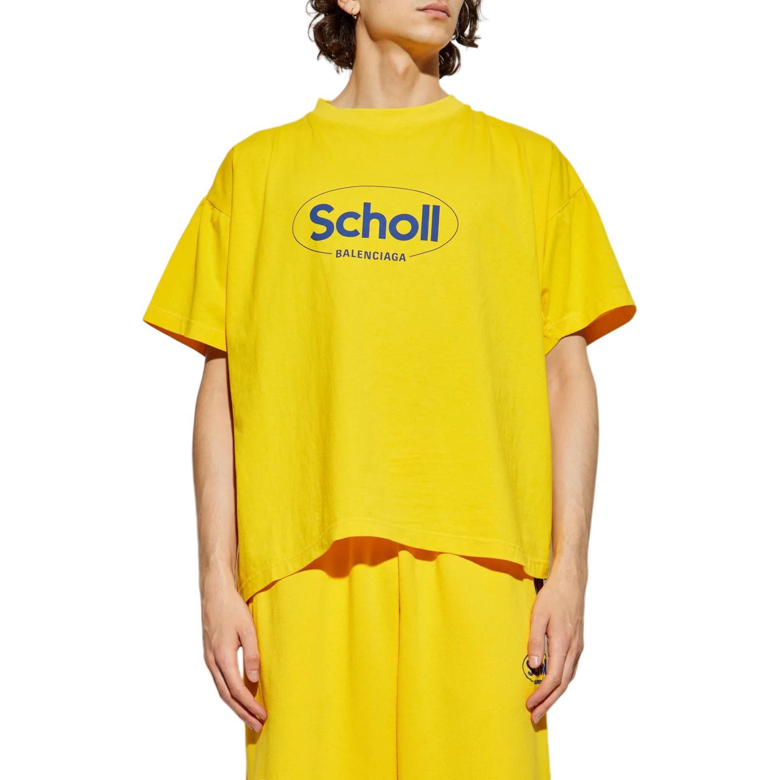 Balenciaga Balenciaga x Scholl Logo T-Shirt Size S Size US S / EU 44-46 / 1 - 6 Thumbnail
