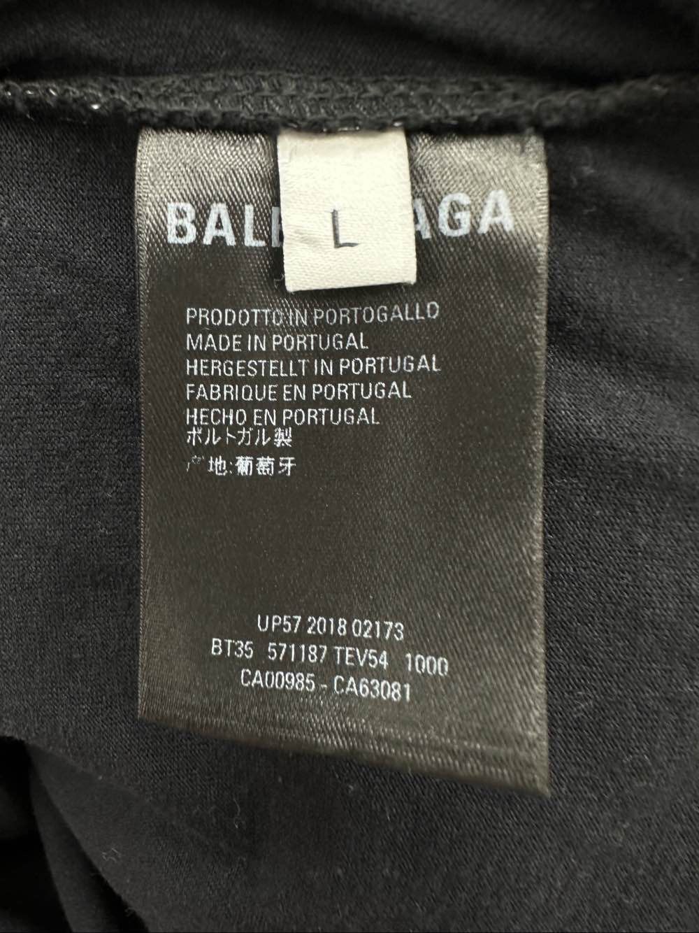 Balenciaga Balenciaga All-Over Logo T-Shirt Size L Size US L / EU 52-54 / 3 - 4 Thumbnail
