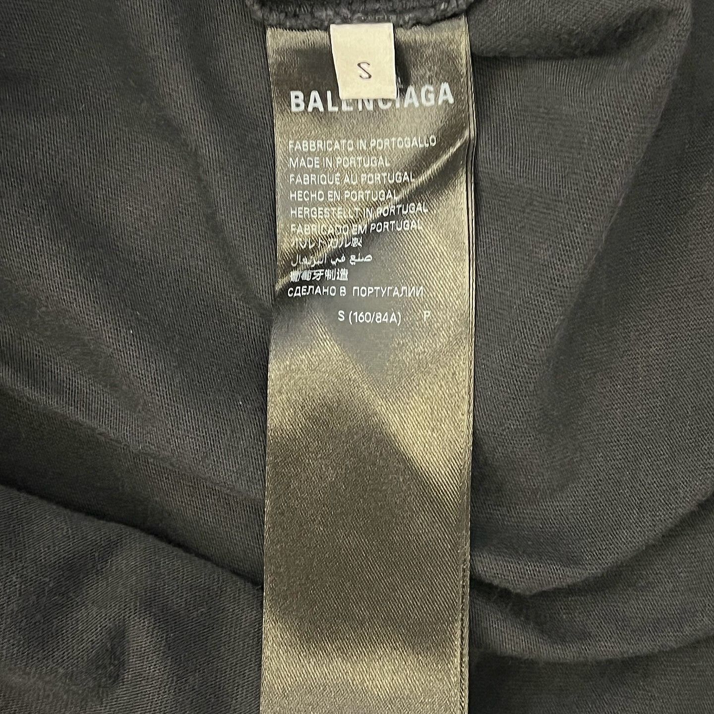 Balenciaga Balenciaga Paris Graphic T-Shirt Size S Size US S / EU 44-46 / 1 - 4 Thumbnail