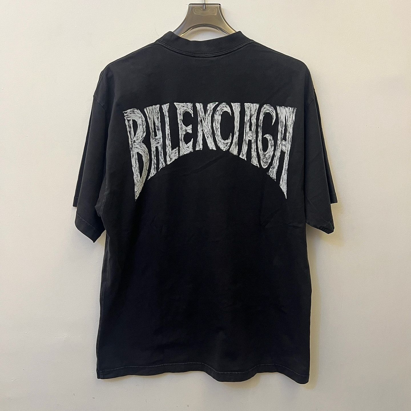Balenciaga Balenciaga Paris Graphic T-Shirt Size S Size US S / EU 44-46 / 1 - 2 Thumbnail